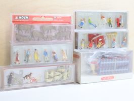Preiser 6 x Figuren Sets - Neu - Land Leben & mehr H0
