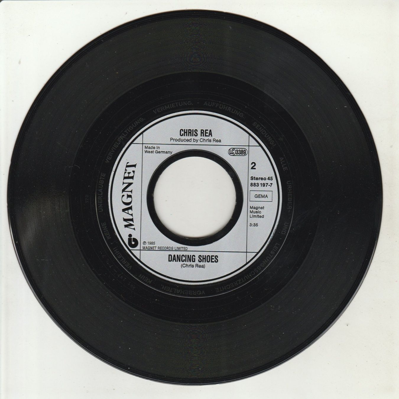 Schallplatten: Chris Rea - Josephine 7" Vinyl 1985 – Gebraucht aus Tübach von JamesStone 3