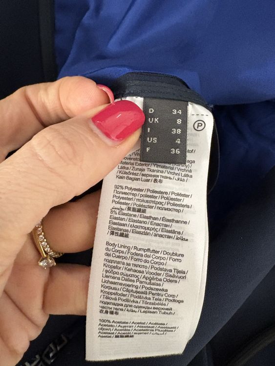 Esprit Vestes: Esprit Blazer Damen Gr. 34 Navy Blau gerade – Neuf (Voir description) à Regensdorf par secondchancefashion 3