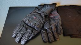 Lot de 2 paires de gants moto et protège cou