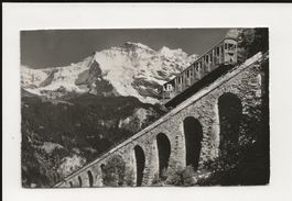 AK 1949 Lauterbrunnen Mürren Bahn