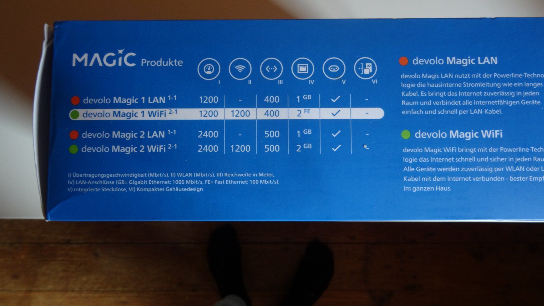 Devolo Lecteurs & Adaptateurs: Devolo Magic1 WiFi 2-1-3 – Neuf avec emballage d'origine à Siebnen par Gimmisun 1