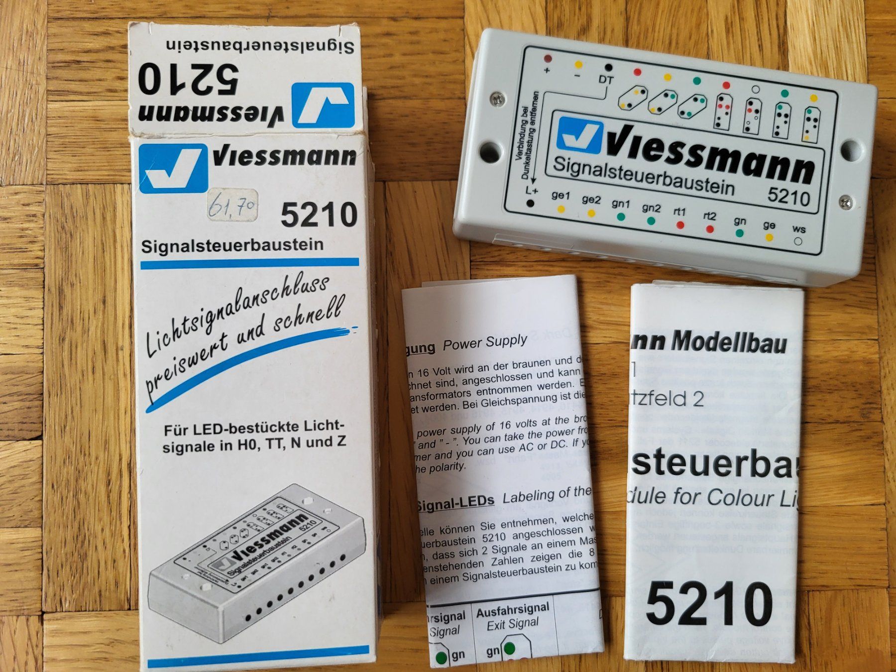 Viessmann Modellini di ferrovie: Viessmann 5210 Signalsteuerbaustein – Nuovo (secondo la descrizione) da Vilters venduto da Pwuest78