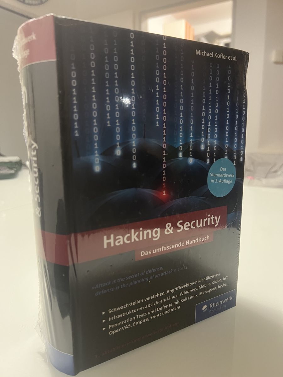 Libri: Hacking & Security – Das umfassende Handbuch – Nuovo e nell'imballaggio originale da Stein am Rhein venduto da Jermainiron 2