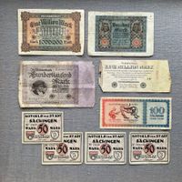 ⚫️ Reichsbanknoten Deutsches Reich Hyperinflation 1923 K–WB