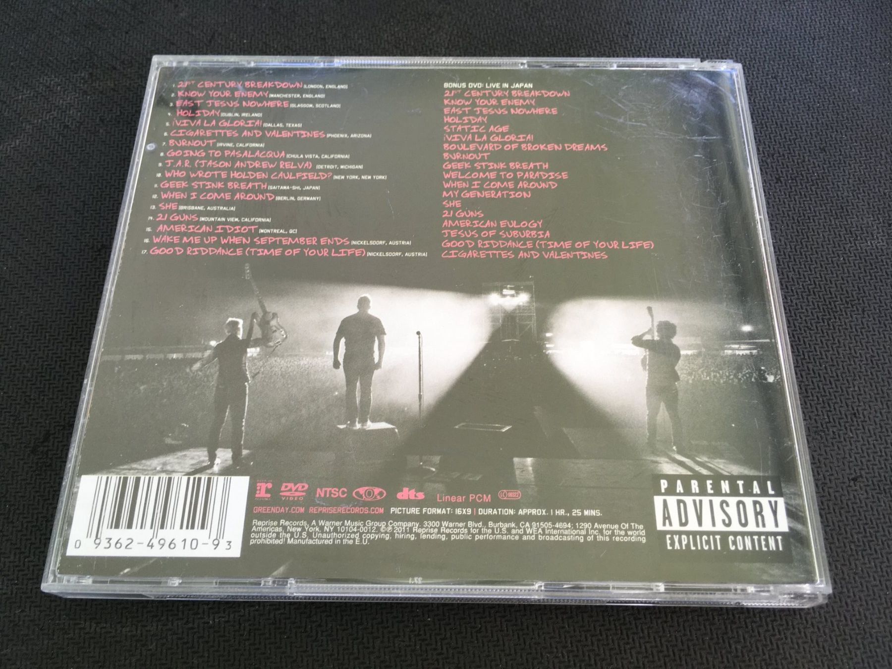 CD: Greenday - Awesome as F**k -CD- CD+DVD – Usato da St.Gallen venduto da MedienJoe 2