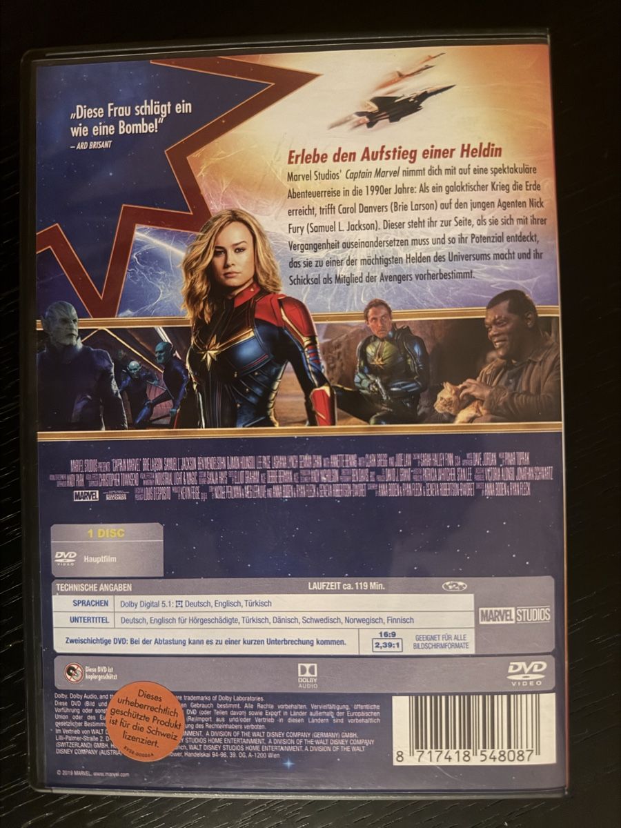 Tutti i DVDs: Captain Marvel DVD guter Zustand – Usato da Lausen venduto da EisAmStiel94 1
