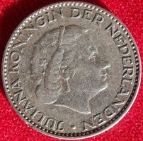 1 Gulden 1957 Juliana Königin der Niederlanden Silber