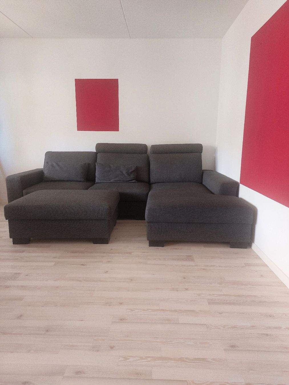 Ikea Sofas: Ecksofa mit Hocker und Stauraum grau – Gebraucht aus Hirzel von Loco666 2