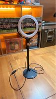 Lampe annulaire LED Rollei avec pied et variateur