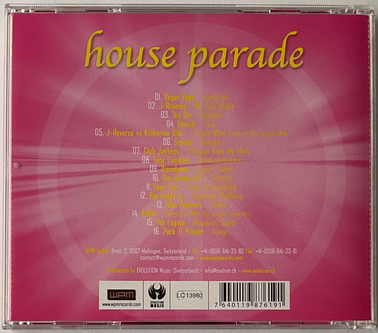 CD: Black Legend, House Parade, Before Party – Nuovo e nell'imballaggio originale da Flums venduto da Asquillo 1