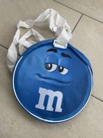 M&M's Sporttasche, blau/weiss, neu
