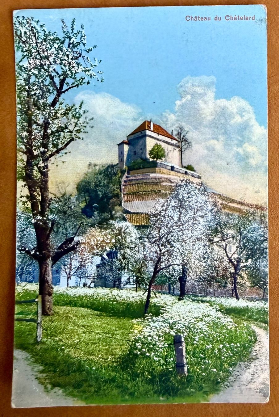 Cartoline postali: Clarens - Château du Châtelard 1932 – Usato da Lutry venduto da Ediego