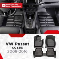 5D Premium Auto Fussmatten Volkswagen Passat CC 2008-2016