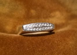 ESPRIT Ring Silber 925 Grösse 18 mm mit Zirkonia 9g