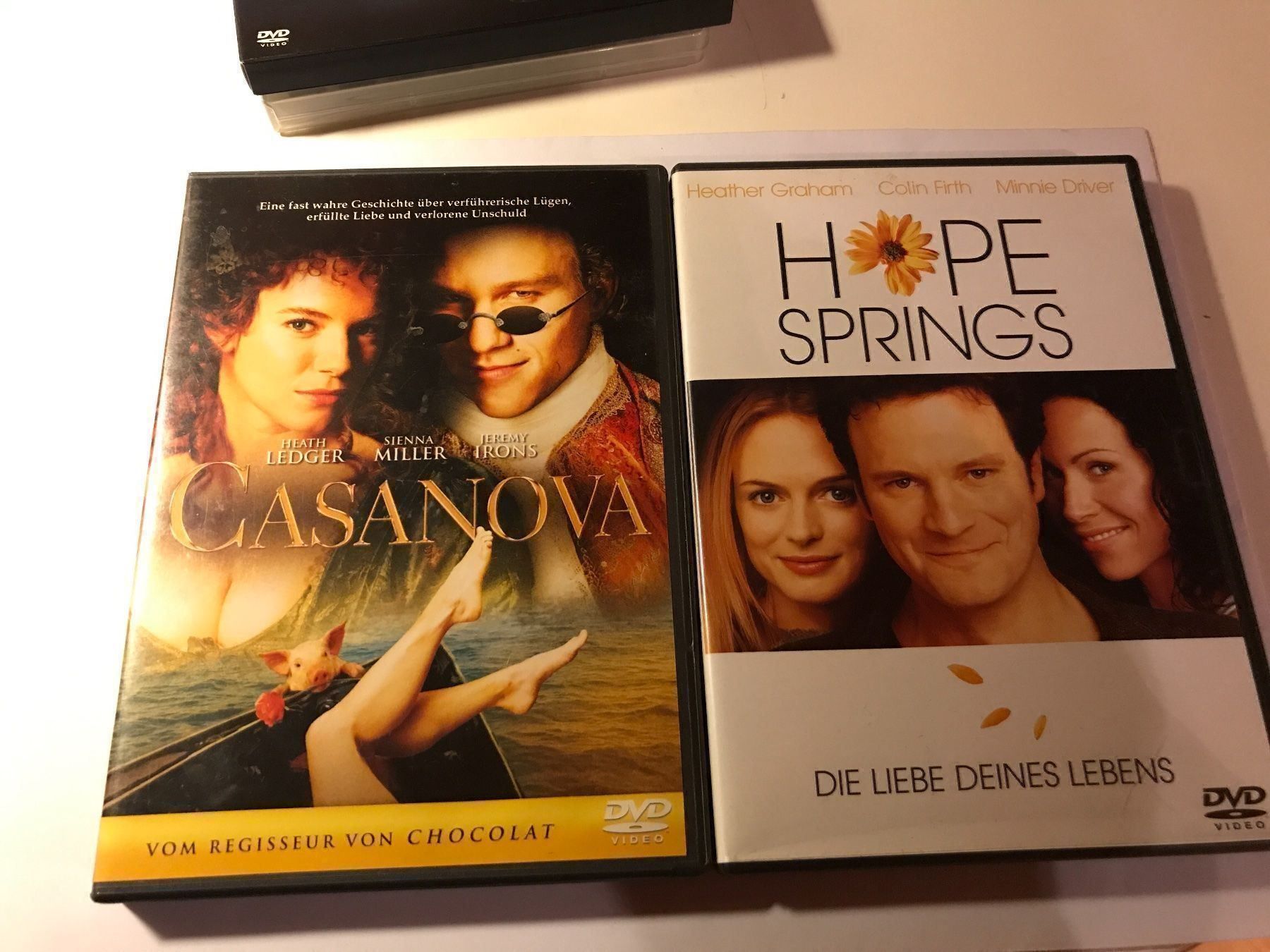 Tutti i DVDs: Hope Springs, Casanova – Usato da Schliern b. Köniz venduto da Corinu59