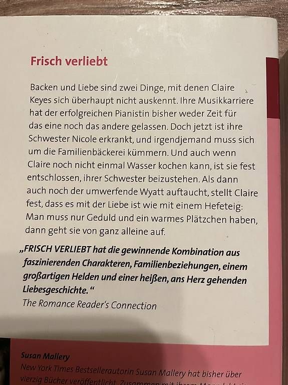 Bücher: Susan Mallory - Bäckerei-Reihe – Gebraucht aus Bazenheid von josiba_6 1