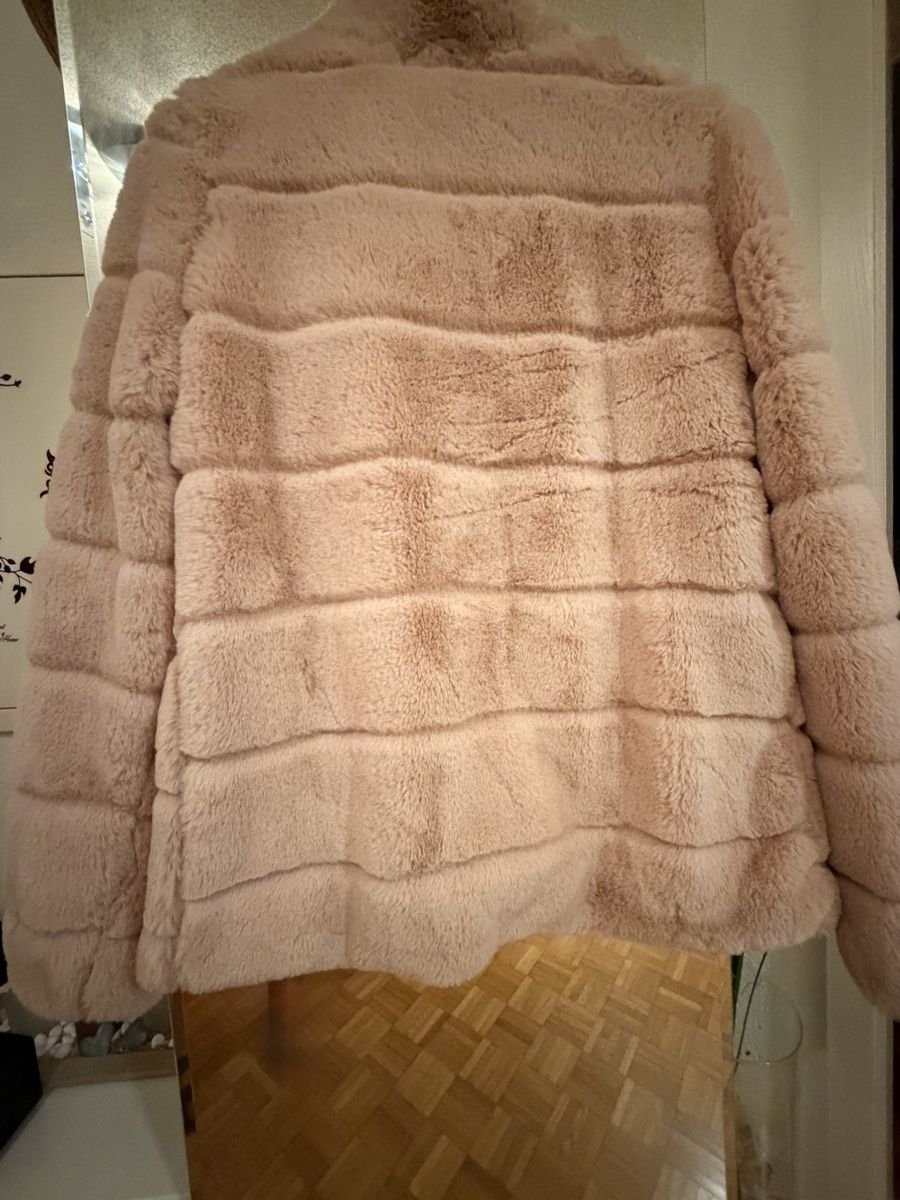 Jacken: Chicoree Kunstfell Jacke, Gr. L, Rosa – Gebraucht aus Trimbach von Schwaenchen 2