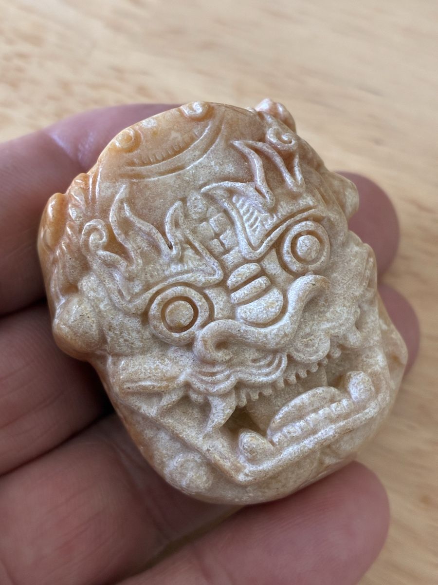 Figurines: Chinese jade animal mistic amulette – D'occasion à St-Aubin-Sauges par asianart 1