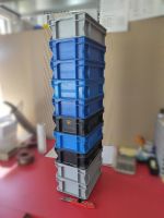 10 x SaniBoxA - 300x200x100 - Stapelbox, Lager, Transport
