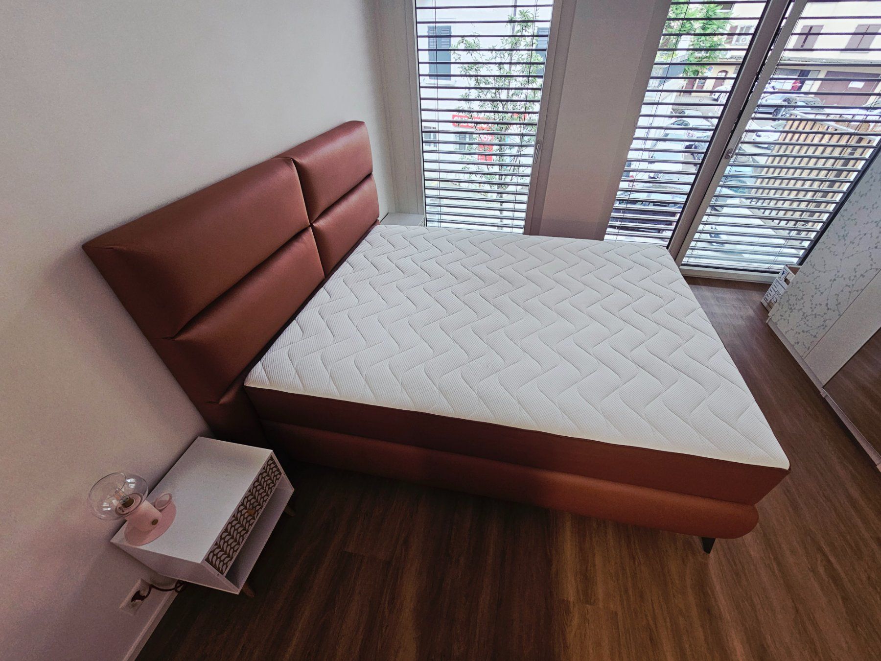 Conforama Letti: Lit Boxspring EDEN COGNAC 160x200cm – Usato da Prilly venduto da dan_8q52 1