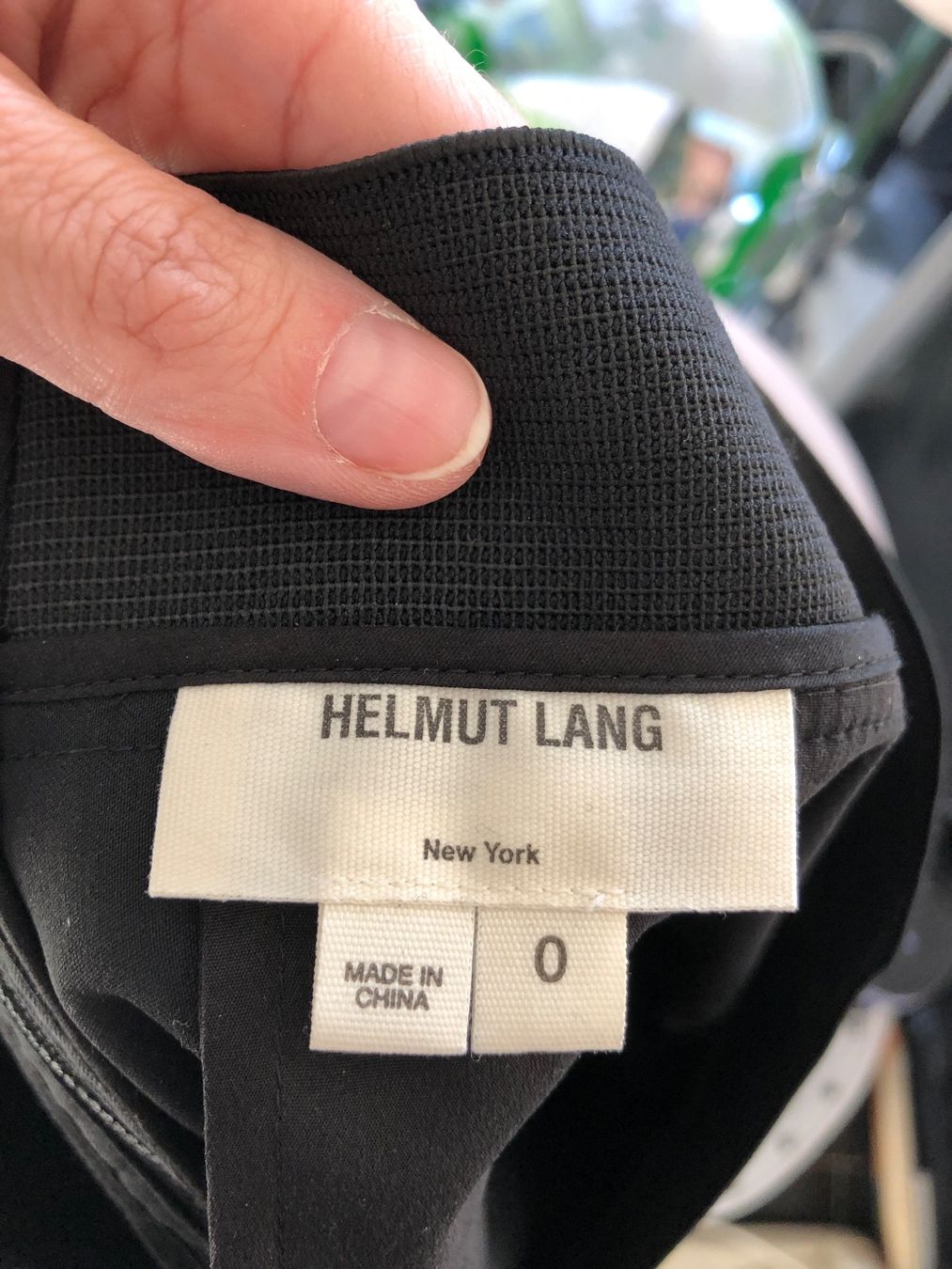 Helmut Lang Röcke: Mini-jupe noire Helmut Lang laine vierge – Gebraucht aus Coppet von Vanessamode 7