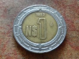 MEXIQUE   1  Peso  1993  Amérique-Sud