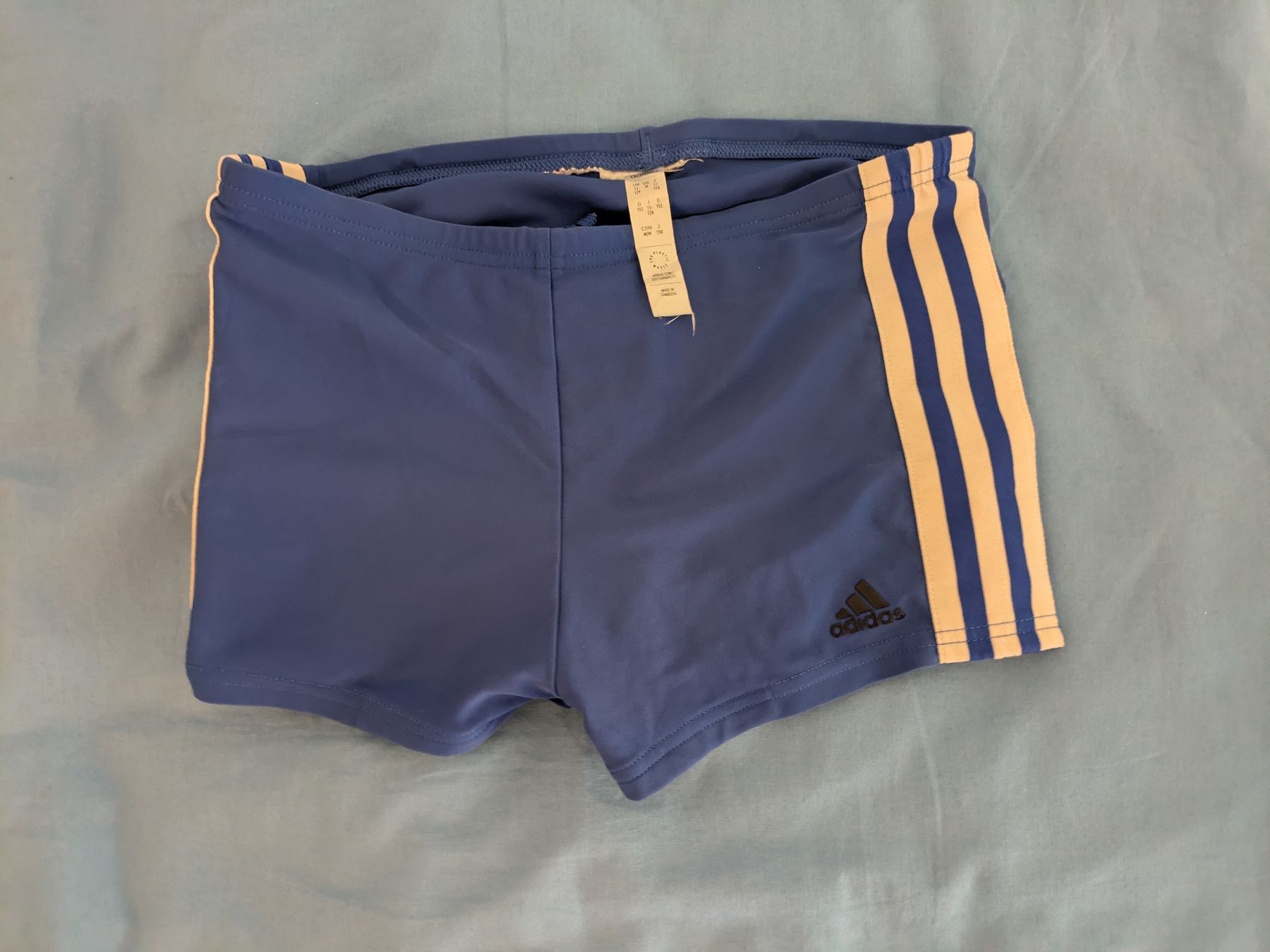 Adidas Badehosen: Badehose Adidas blau Grösse 152  – Gebraucht aus Zürich von s--h