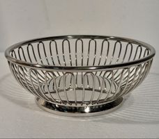 Stylish Alessi Inox 18/10 Steel Basket – Italian Design!