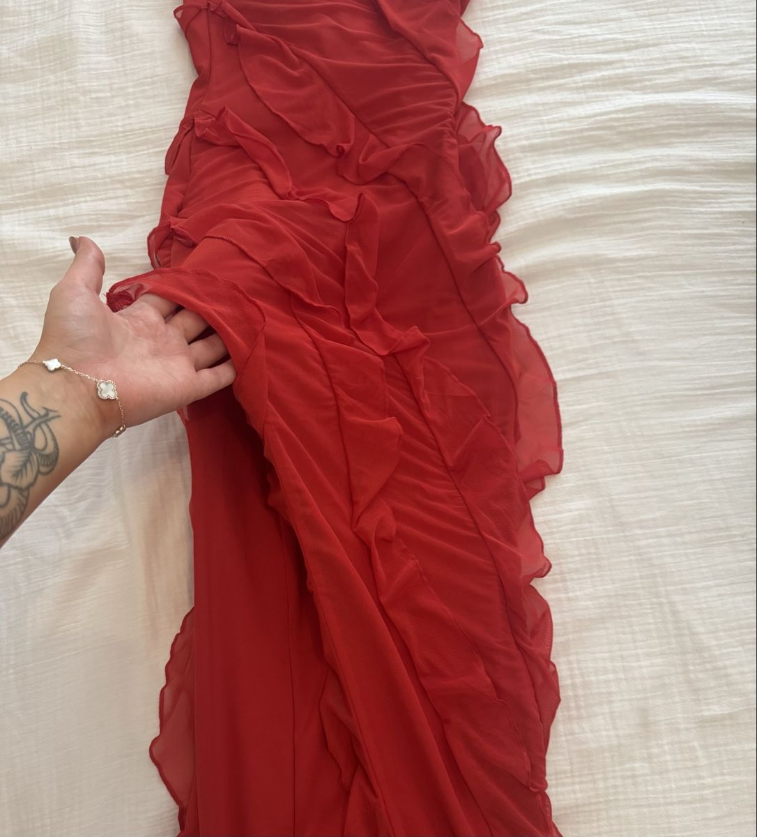 Oh Polly Kleider: Kleid OhPolly rot Gr. 32 – Neu (gemäss Beschreibung) aus Aarau von beckywhite 3