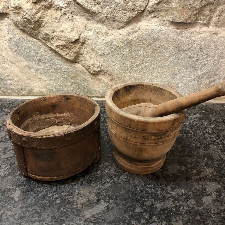 Mini Mörser & Stößel Aus Thailändischem Palmenholz – 7,6 Cm Hoch, Für Kräuter, Knoblauch & Gewürze