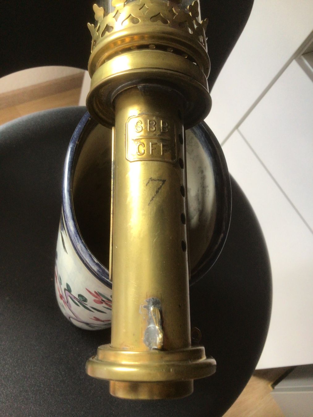 SBB/CFF/FFS Lampen: 1PAAR KERZEN-WANDLAMPEN SBB – Gebraucht aus Interlaken von wie_o-nid25