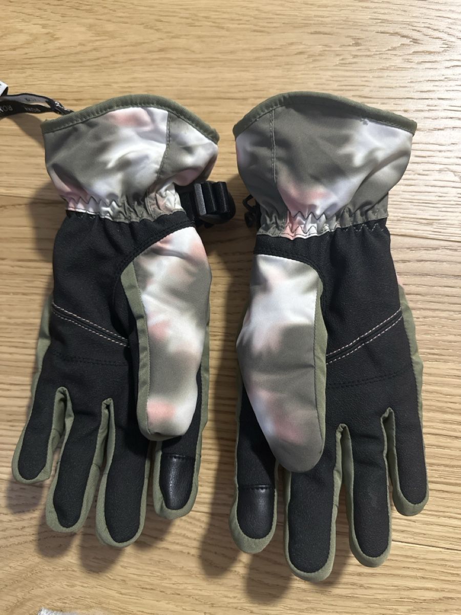 Roxy Handschuhe & Handstulpen: Roxy Skihandschuhe oliv gemustert  – Gebraucht aus Gossau SG von Nisu98 1
