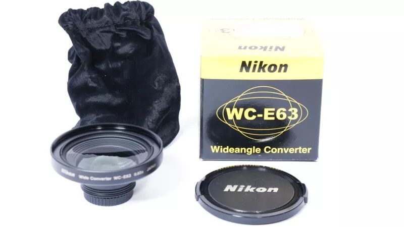 Nikon Obiettivi: Nikon WC-E63 Fischauge-Weitwinkelobjektiv mit Konverter – Nuovo (secondo la descrizione) da Wollerau venduto da Hansjuerg2