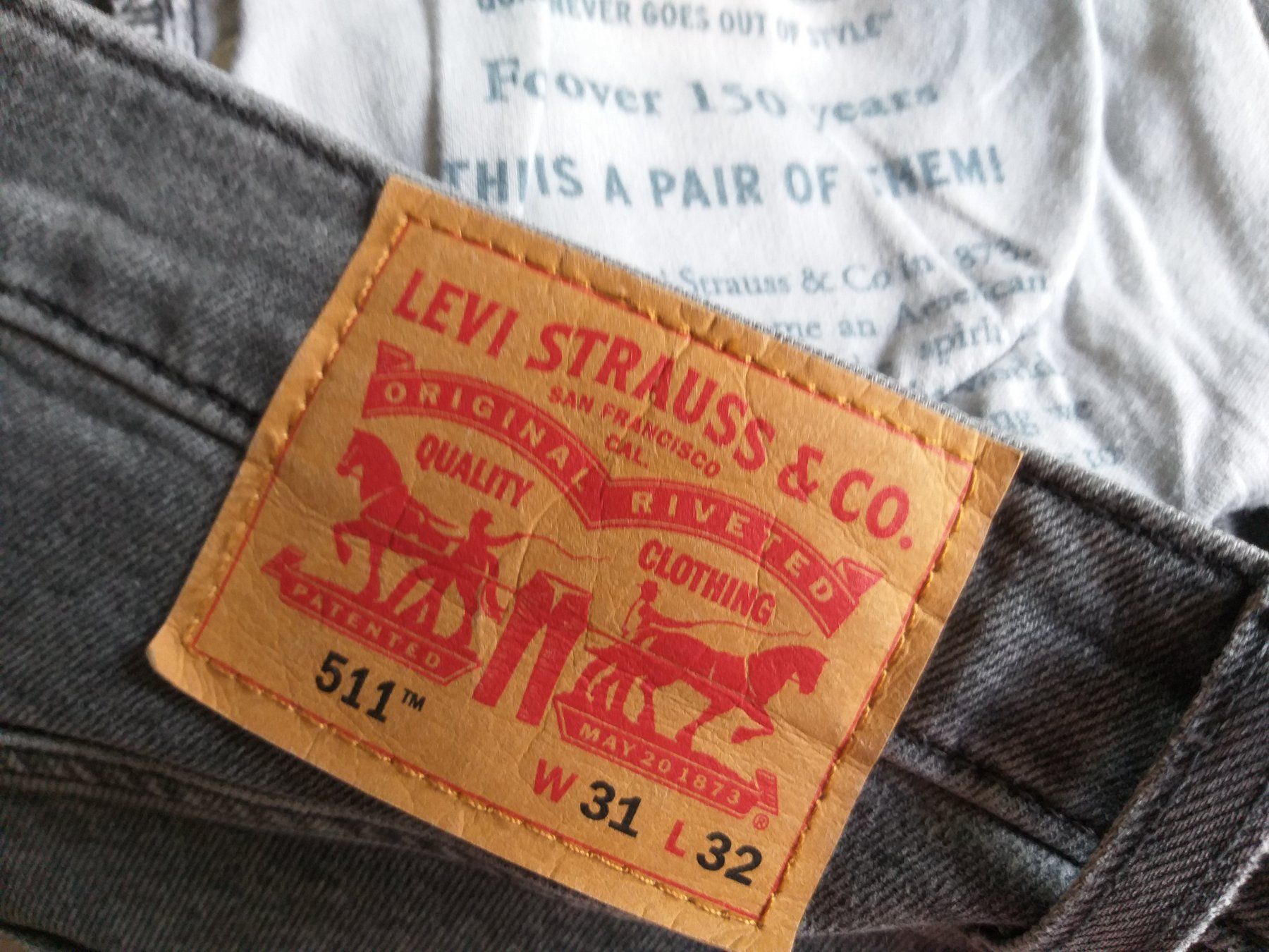 Levi's Jeans: LEVIS 511 Jeans taille / Grosse W31 L32 – Gebraucht aus Cossonay-ville von Super-Price-Quality 9
