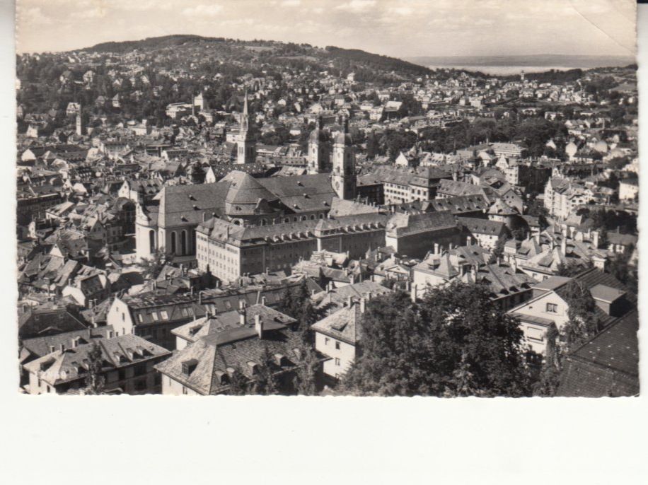 Cartoline postali: St. Gallen 1953 – Usato da Bürglen TG venduto da StampGraf