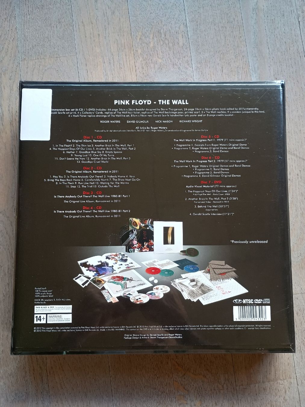 CD: Pink Floyd The Wall Box – Nuovo (secondo la descrizione) da Kirchlindach venduto da Chantalone 3