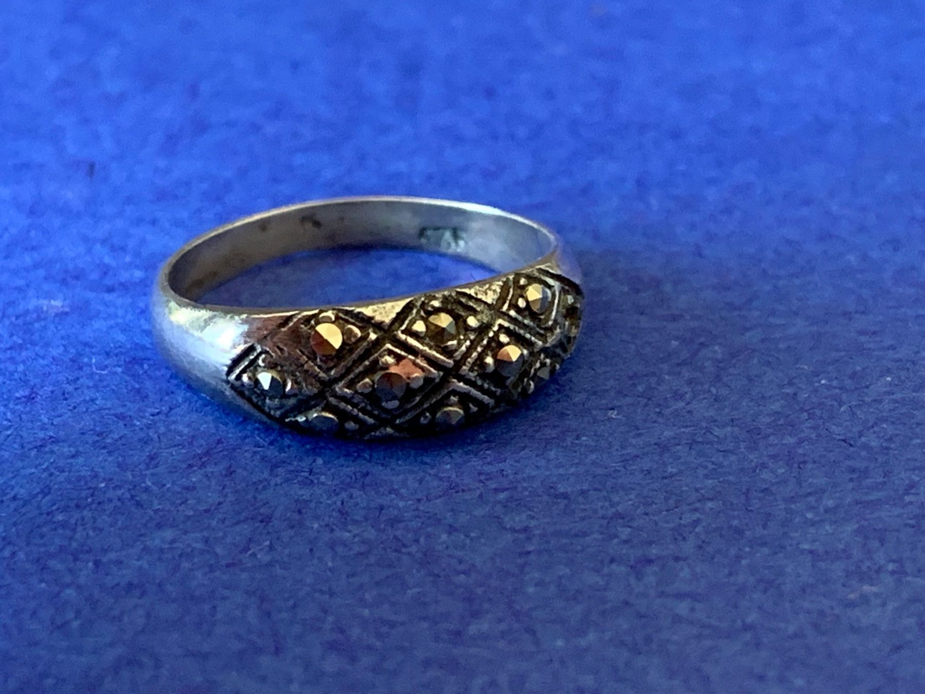 Anelli: pyrit-Silberring small (50) – Usato da Laufen venduto da Bellebellezza 4