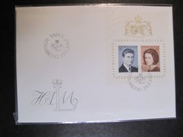 FL   FDC 1967 Vermählung Kronprinz Hans Adam C5