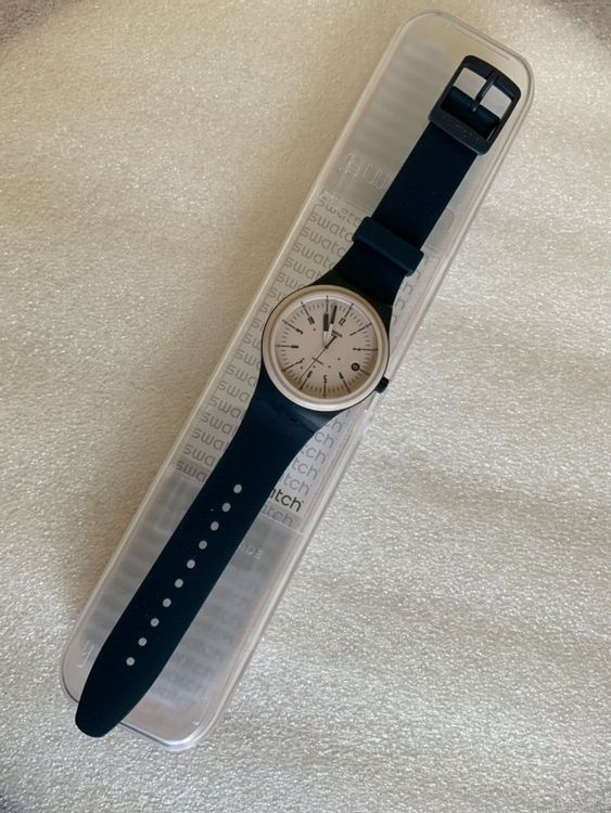 Swatch hot sale sistem51 navy