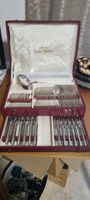 Besteck Set Saint Médard Paris versilbert Koffer 61 Teile