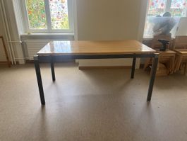 Schreibtisch Novex Ag Holz und Metal 