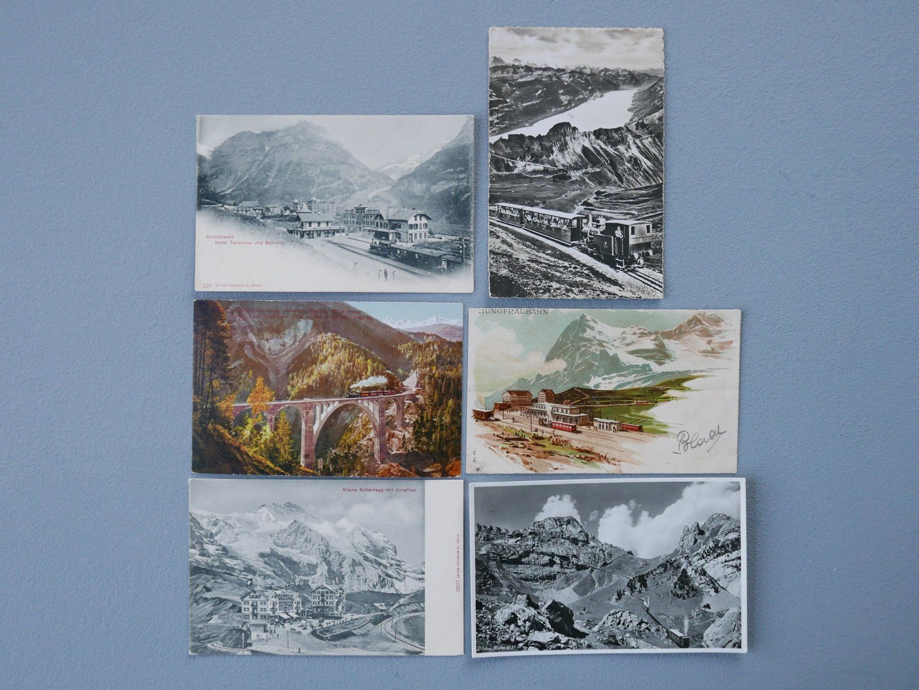 Cartes postales: ANTIKE ANSICHTSKARTEN BERGBAHNEN SCHWEIZ – D'occasion à Balgach par Zwischenraum