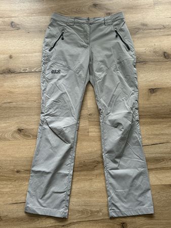 Jack Wolfskin Hose Damen, Gr. 38, Grau, Top Zustand!