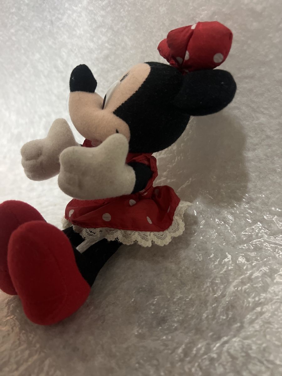 Disney Puppen: Minnie Mouse Plüschtier, Disney, Mattel, 1996 – Gebraucht aus Rotkreuz von perlengott 2