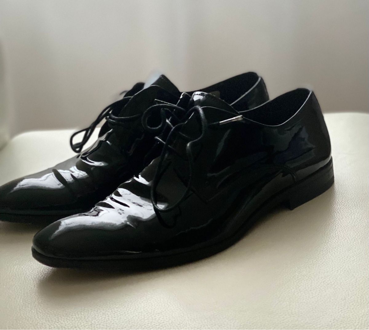 Walder Herrenschuhe: WALDER Echtlackleder Schuhe, Gr. 40 – Gebraucht aus Affoltern am Albis von trudru 1