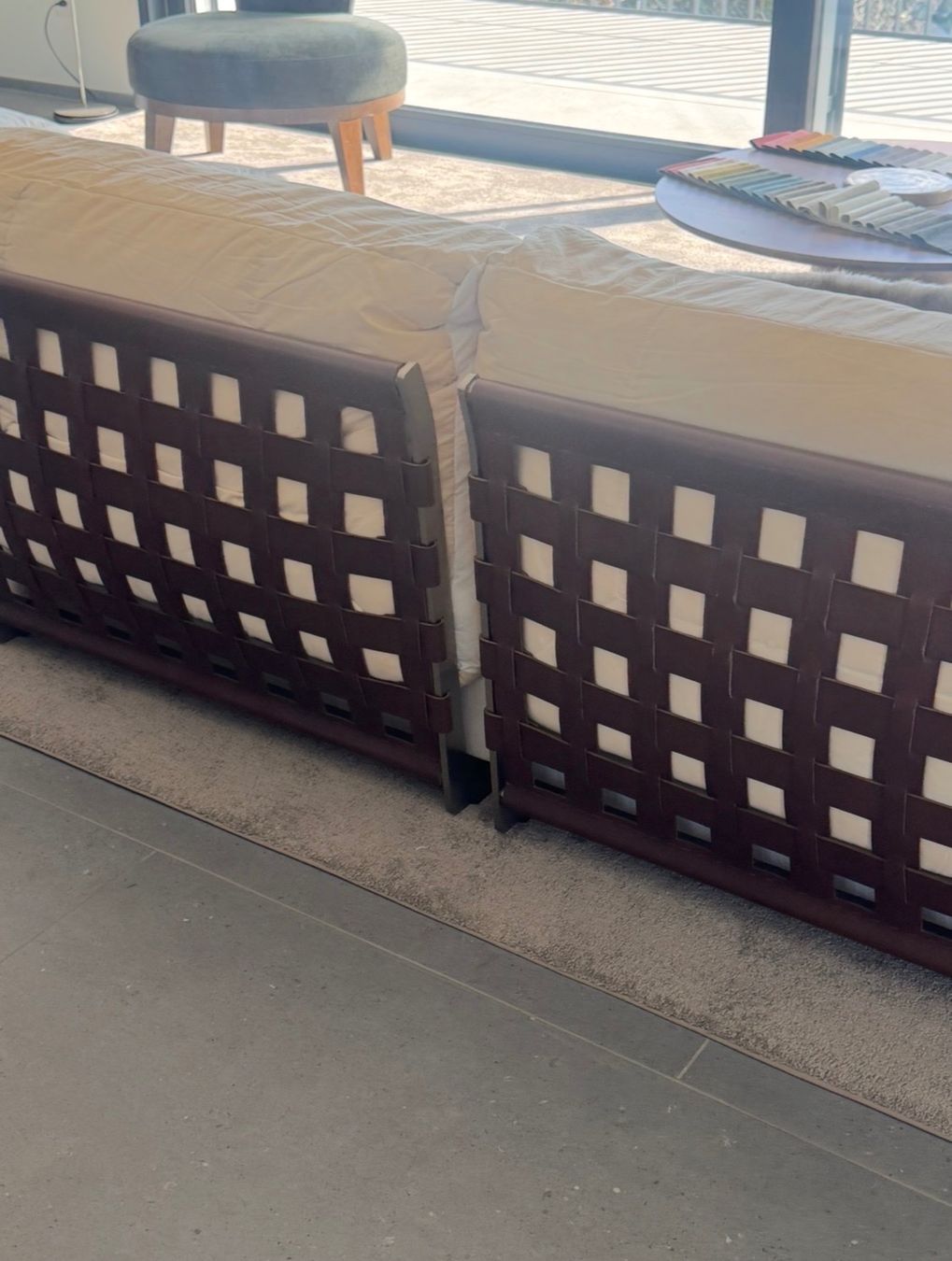 Flexform Divani: Flexform Cestone, Textilien müssen erneuert werden . – Usato da Andermatt venduto da sunshine2025 1
