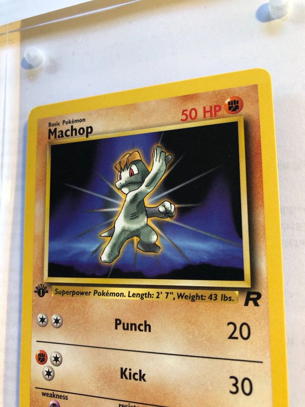 Cartes à collectionner: Machop 1st Team Rocket - MINT - ab 1.- – D'occasion à Giubiasco par dan_pr8b 3
