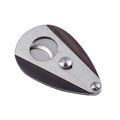 XPEX Zigarrenschneider Set - 3 Stück Edelstahl Cutter Mit 26mm Loch Für Perfekten Zigarrenschnitt (schwarz/gelb/grün)