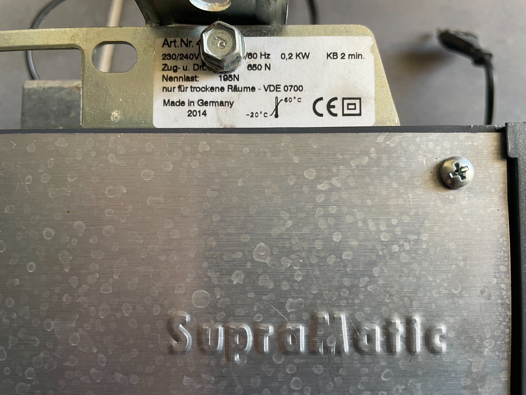 Hörmann Altro Materiale elettrico: Hörmann Garagentor Antrieb Supramatic E 3 – Usato da Oberweningen venduto da Tettama 2